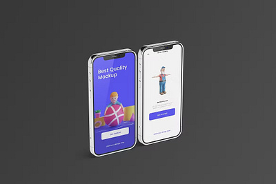 Free Phone Pro Mockups abstract app apple clean device display iphone 12 iphone 12 pro mockup phone phone mockup presentation realistic simple smartphone ui ux web webpage website