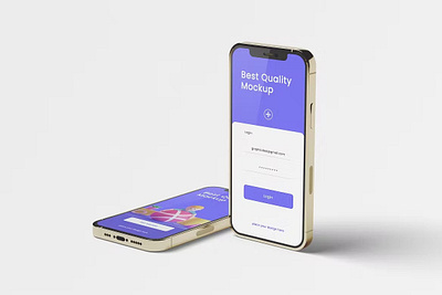 Free Phone Pro Mockups abstract app apple clean device display iphone 12 iphone 12 pro mockup phone phone mockup presentation realistic simple smartphone ui ux web webpage website