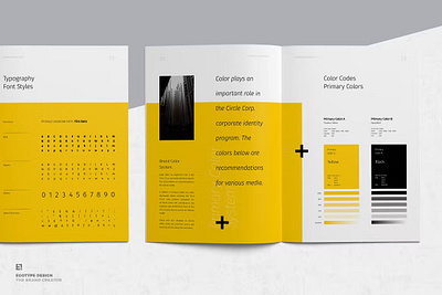 Free Brand Guidelines a4 agency brand brand identity brandbook bundle business colors company corporate graphic design guide guideline identity manual minimal professional swiss typography ui