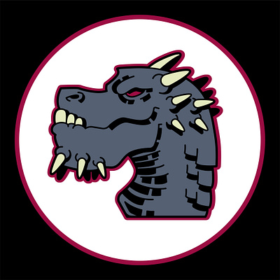 SquareJaw creature dragon stylized