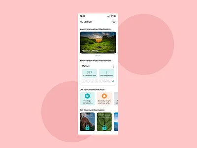 meditation design graphic design logo product design ui ux
