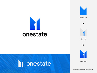 Real estate investment company logo mark brand identity branding building logo creative logo investment logo logo mark real estate