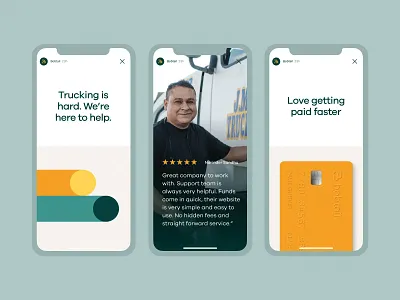 Transport App UI Design 🚛 app design illustration ui vector