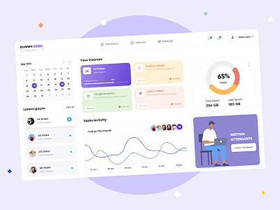 Task Web App clean design creative dashboard dashboard design graphic design illustration task dashboard task web app ui ux design web app web app design