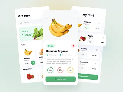 🥬Grocery Deliver At Your Door Steps🥕🍒 branding graphic design illustration