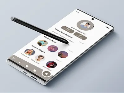 Daily UI Design Challenge #006- User Profile collectui daily ui challenge dailyui design record store ui ui design user profile