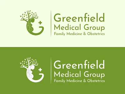 Logo Design for Greenfield Medical Group adobe illustrator brand identity design graphic design illustration logo logo design medical medical logo minimal minimal logo modern modern logo pharmaceutical pharmaceutical logo professional