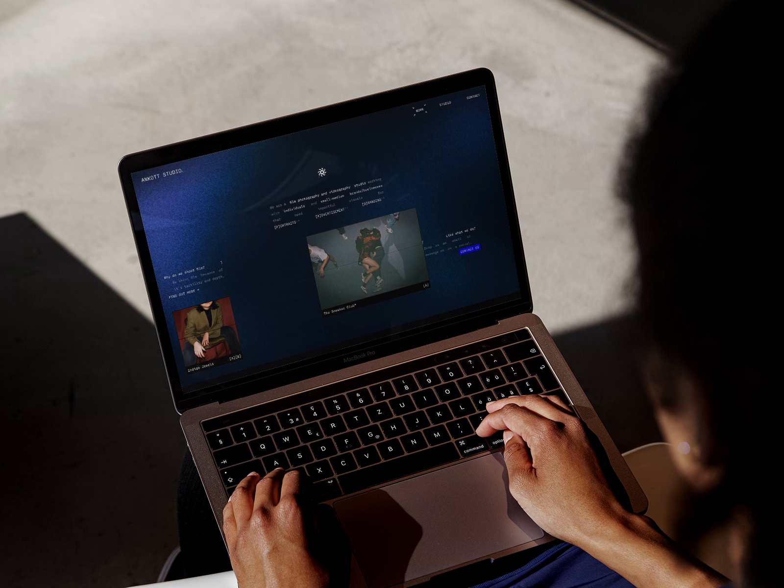 Example of Ankott Studio™ Web