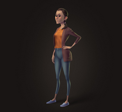 Character Design - Mom animation character design project