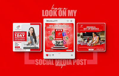 Social Media Post design for Event Suppliers LLC ads design facebook ads facebook post design instagram post design linkedin post design pinterest post design post post design social media social media design social media post design story design twitter post design youtube thumbnail design