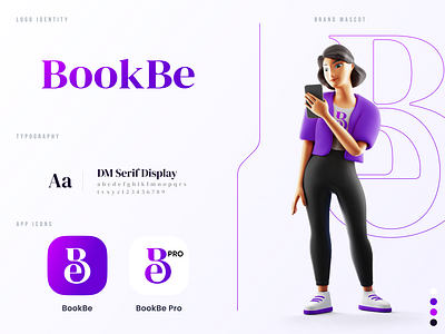 BookBe App Branding app app branding babershop app beauty beauty app beauty service bookbe brand branding bruno brunoribeiro ribeiro salon