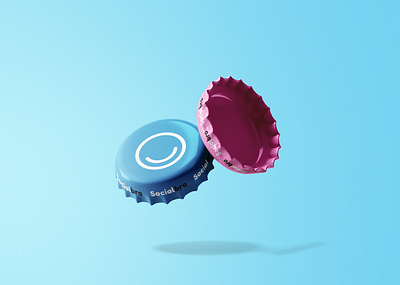 Bottle Caps branding design graphic design logo mockup