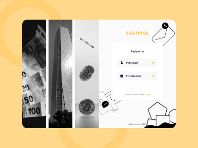 Register Finance Dashboard app company dashboard design figma finance funds money register ui uiux ux