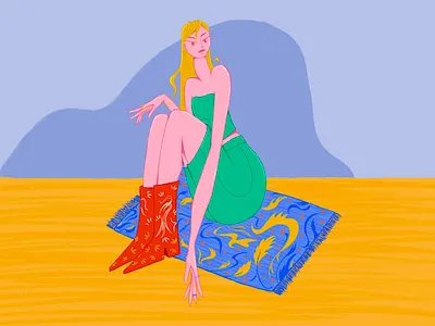 Boat art artwork design illustration illustration art illustrator