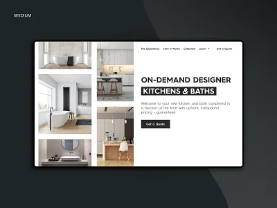 Welcome Renovation branding creative design headless cms minimal mobile design netlify responsive ui ui design ux web design web development