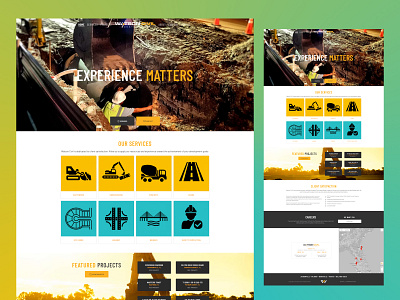 Watsoncivil - Website(UI/UX) branding corporate webdesign design mockup webdesign