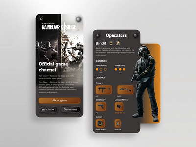 Streaming Platform for Gamers Concept app design game gamers mobile platform streaming ui ux video