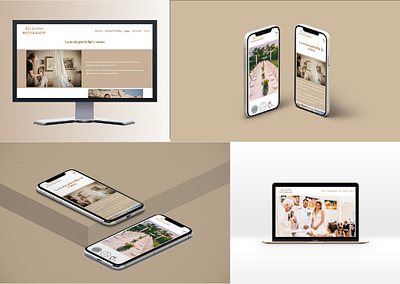 Wedding Photographer Restyling Website branding design designer graphic design graphics illustration illustrator logo ui ux web design