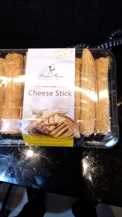 Cheese Stick Label Packaging design graphic design label