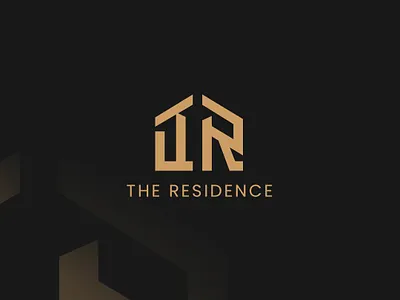 The Residence Logo architect logo branding design graphic design logo logodesign logogram logotype monogram the residence typelogo vector
