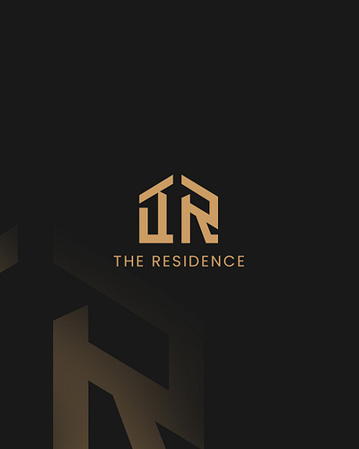 The Residence Logo architect logo branding design graphic design logo logodesign logogram logotype monogram the residence typelogo vector