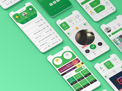 App for increasing follower in Instagram android app app ui creative ui dualtone icon figma follower googleplay graphic design illustration instagram like materialdesign phone ui ui uidesign uiux user interface