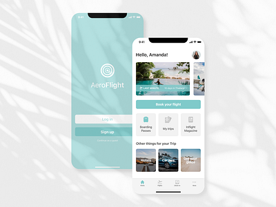 Flight Mobile App ✈️ app design flight flightapp poland ui uxui wroclaw