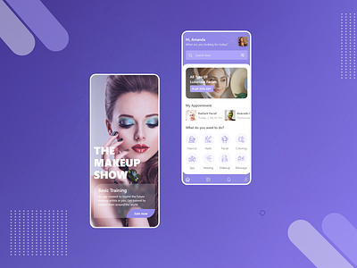 Mobile app for makeup enthusiasts app design app development design design agency mobile app pitchworx ui ui ux user experience user interface ux web design