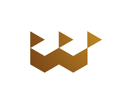 W letter logo design vector element