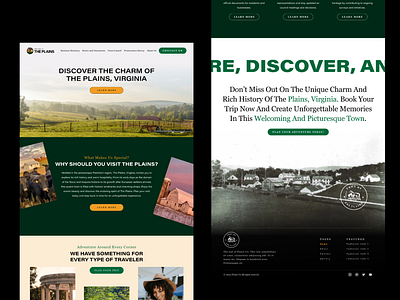 The Plains Web design (case study) case study design ui web design website