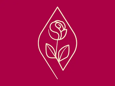 Unused Rose branding classy design fine flower identity illustration logo rose