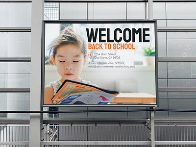 Banner | Back to school adobe banner design figma flyer graphic design photoshop