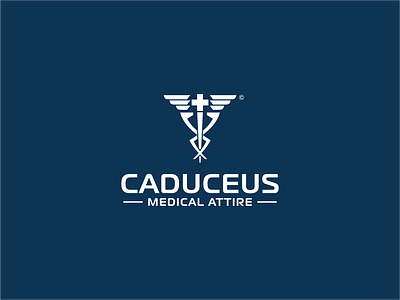 Caduceus Nursing Attire brand identity brand logos branding design graphic design graphic designers icon logo logo collection logo creations logo folio logo ideas logo inspirations logos medical logo monogram logos signature logos typography vector