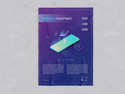 Poster for the technology festival