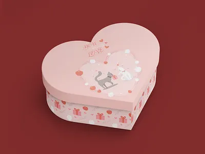 Valentine's Day gift wrap