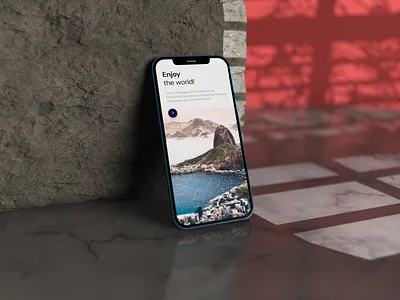 Travel Mobile App Animation animation app branding logo mobile mobileapp motion graphics travel ui