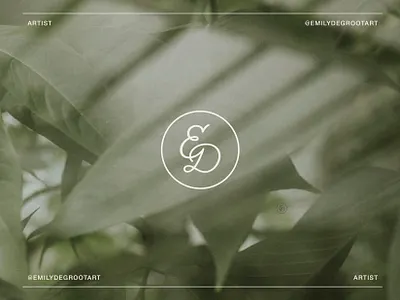 Emily DeGroot Artist artsit ed logo