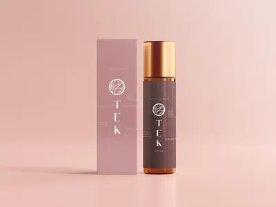 TEK beauty & care branding logo