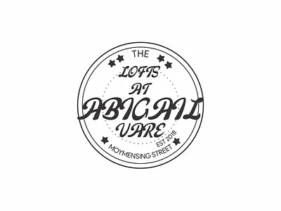 The Loft At Abigali Vare graphic design logo