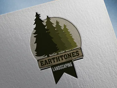 landscape forest logo branding design graphic design illustration logo mockup