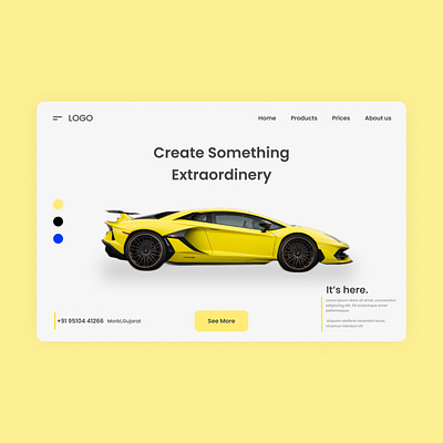 car web design