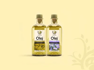 LABEL DESIGN - OLEJARNIA brand brand identity branding design inspiration label label design logo oil packaging