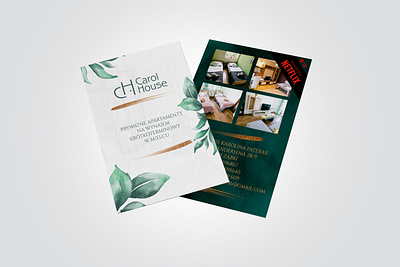 LEAFLET - CH brand brand identity branding design inspiration leaflet logo