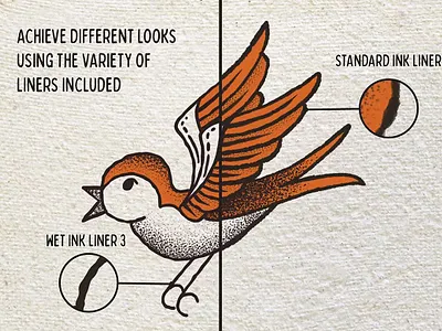 Tattoo Art Brushes - Procreate brush brushes ink inked jerry liner outline procreate brush procreate brushes sailor shader shaders stipple stippled tatto art tatto brush tatto brushes tattoo tattooed tattoos