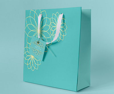 Shopping Bag Ramadhan with Tag card design graphic design paperbag shoppingbag