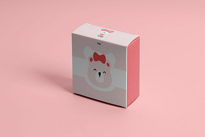 Hello Baby Girl Box box design graphic design packaging