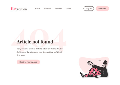 404 landing page design illustration ui ux vector