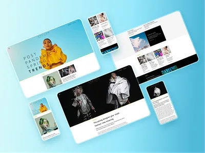 Horizon Magazine app horizon mobile online magazine online platform responsive web design ui ux web web design