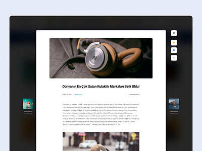 GittiGidiyor Blog (Content page) blog clean color colorful comment commerce content dashboard design flat influencer interaction landing page landingpage responsive shopping ui ux video web