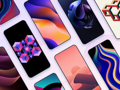 Gazeo - Abstract Wallpapers abstract android app homescreen landscape personalisation wallpaper